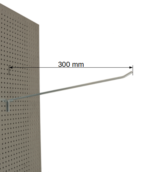 Details / Artikel konfigurieren - Einzelhaken 300mm/4,8